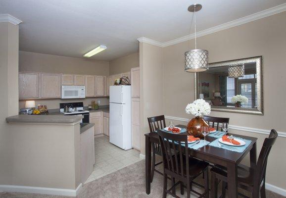 Spacious Layouts Kitchen and Dining