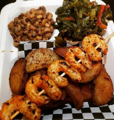 Cajun Shrimp Plate