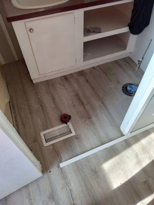 Flooring ( Master bathroom)