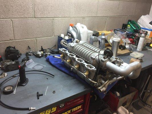 Supercharger rebuild.