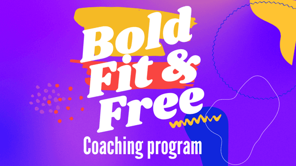 The BOLD FIt and Free program! Find mor information on Eventbrite