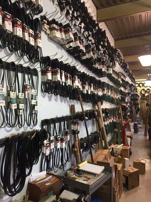 V belts We have all sizes