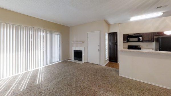 One Bedroom - Cedar Floor Plan