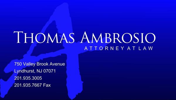 Thomas Ambrosio, Attorney At Law, specializes in federal criminal defense work. He has vast experience working in the New Jer...