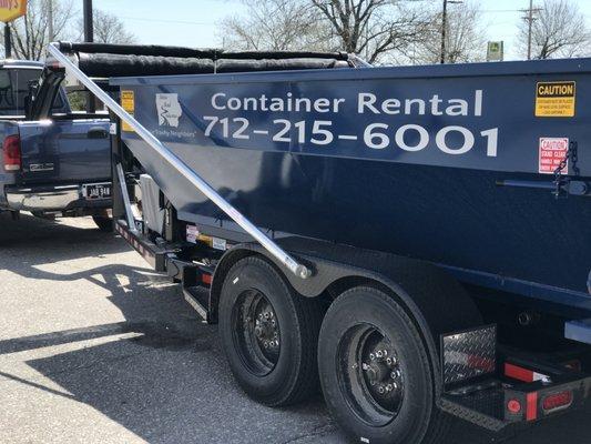 20 yard container rental