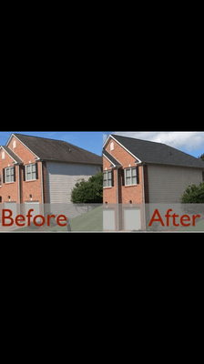 Second story  shingle roof / composition