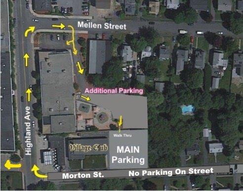 To continue a great relationship with our neighbors, we ask that you DO NOT PARK on Morton Street.