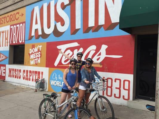 These ladies loved Mike's Bikes and Tours