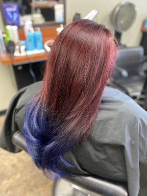 Great hair color by Austin.