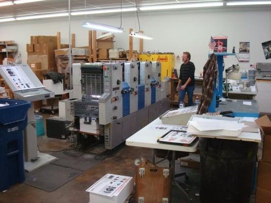 Ryobi 4-color Offset printing press