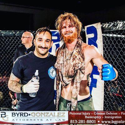 Donny Bush from Esposito Jiu Jitsu gets the win in his 3rd MMA Pro Fight. Dirty red won a three round dominate decision