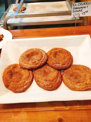 El Churro Cookies.  Sugar and spicy makes everything nice!  Delicious!