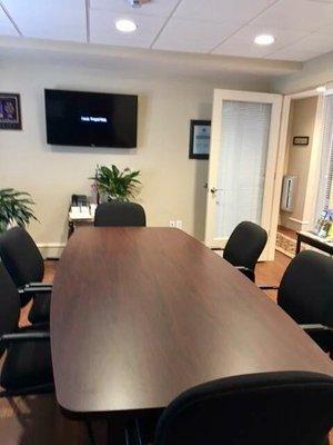 Our conference room at the Kingston Classic Properties Office