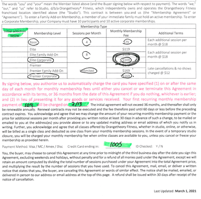 No mention of 60 cancellation policy or any for that matter.