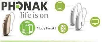 We sell the full line of Phonak hearing devices!