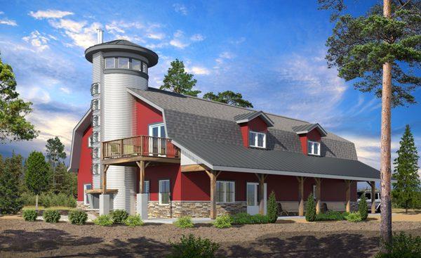 Silo House in Black Forest, CO