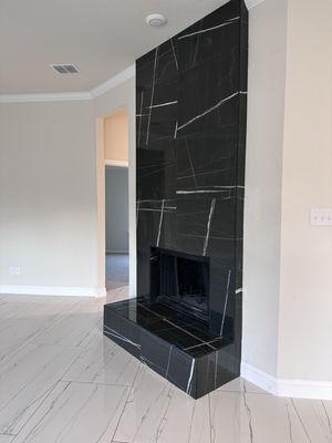 Fire place tile