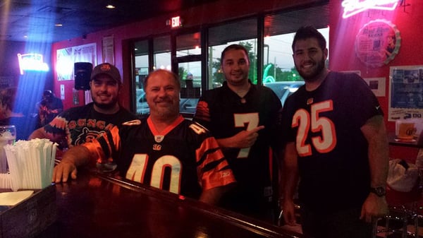 Come here to watch the Bengals!