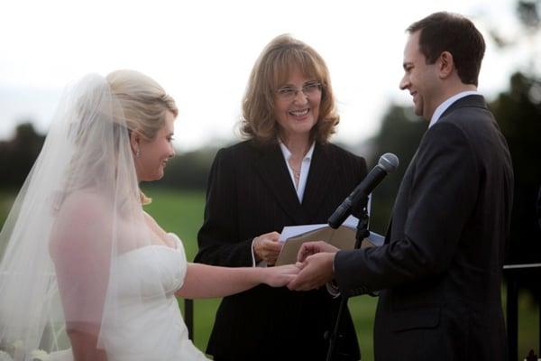 Heather & Peter at the elegant Valley Club