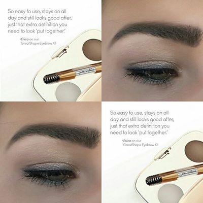 Jane Iredale's Bitty Brow kit is part of my daily makeup routine. The best part is that it is so easy to use! Burnette