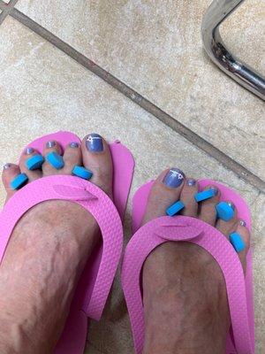 Pedicure art