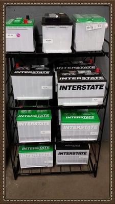 Interstate Batteries for sale!