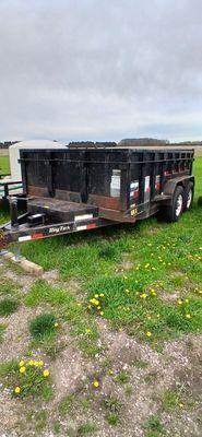 This is our hydraulic trailer