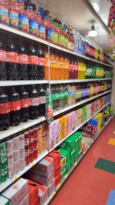 Drinks organized and clean