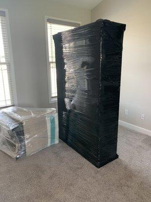 Professional wrapping services for all of our local and long distance moving