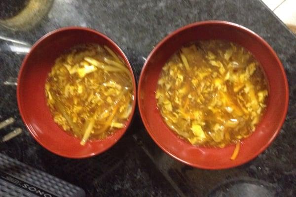 Hot & Sour Soup - a nice dish, with a good amount of heat.