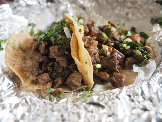 Carne asada tacos