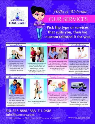 Our variety of services to best fit your needs