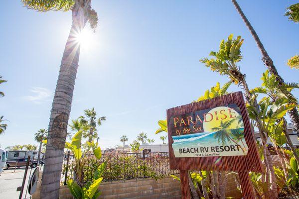 Southern California's ONLY Beach RV Resort! #RVatParadise