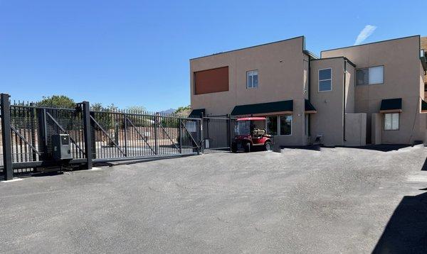 Our Entrance Gate and Office