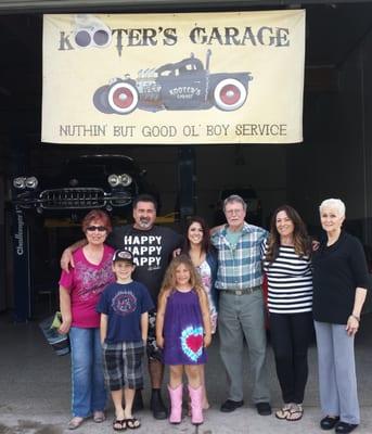 Our family at the Grand Opening.