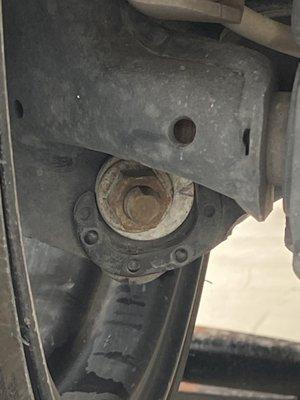 Adjustment bolt