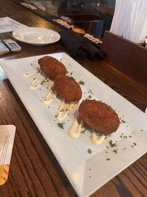 Colcannon Croquettes Plate