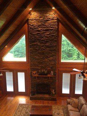 Custom Stone and Wood Work