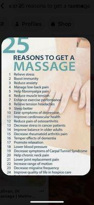 Reasons to get a massage