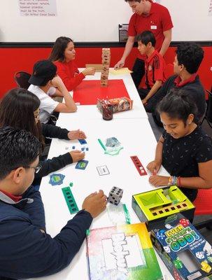 Game time is available in between math sessions during our Summer Programs!