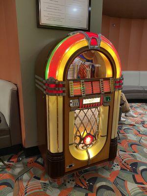 Jukebox in the lobby