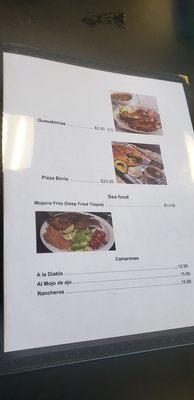 Menu 3/4