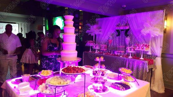 Pink Sweet 16 with Chocolate Terrace!