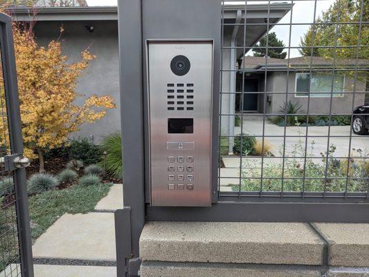 Doorbrird intercom in Los Angeles