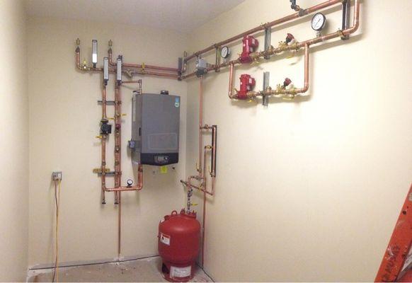 Lochinvar Knight boiler install