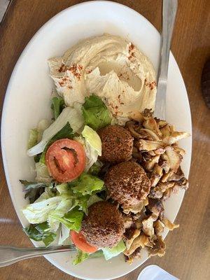 Chicken Shawarma Plate