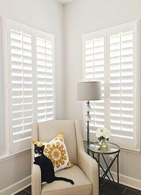 When it comes to selecting the safest window covering option for your home filled with little ones, Polywood shutters are the best bet.