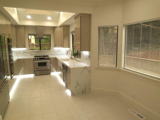 Beautiful kitchen in luxury Danville property we leased!