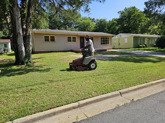 Lawnmowing