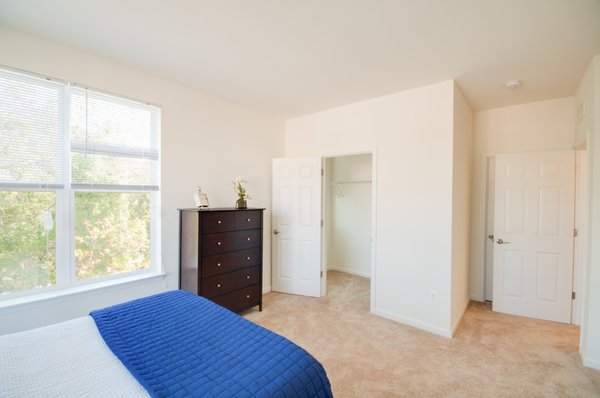 Model Bedroom with Walk-in Closet